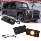 Smoked LED Front Side Marker Lights for Benz G-Class (2002–2014)