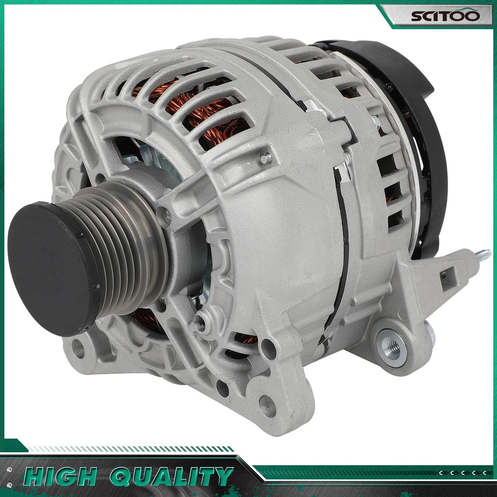 140Amp Alternator for Volkswagen Passat (2004–2005) 0124525010 028-903-029Q
