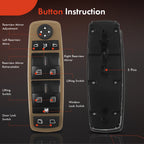 Power Window Switch for Mercedes-Benz GL320 GL350 R63 AMG (2007–2012)