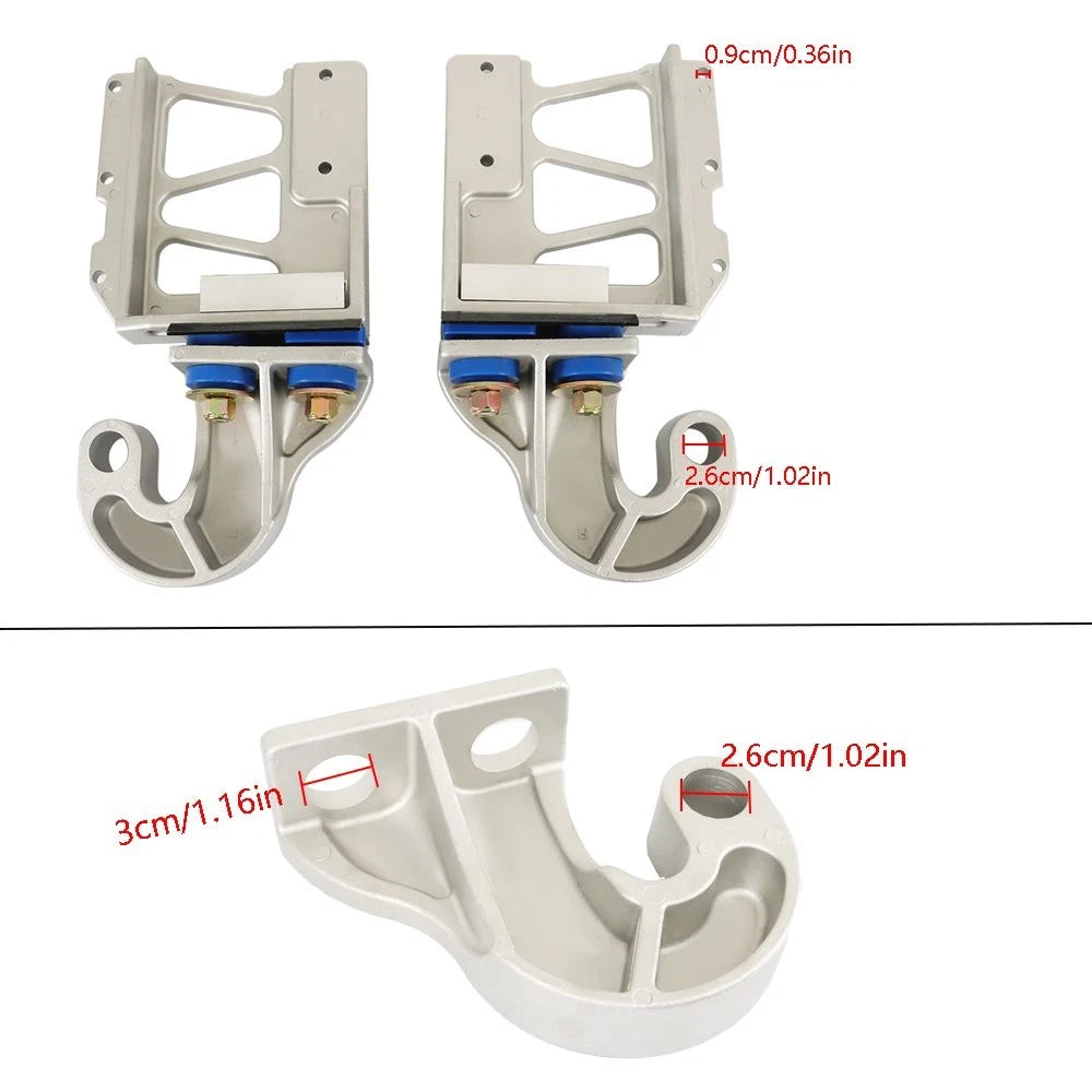 Hood Hinge Pivot Bushing Kit for Peterbilt 378 379 (1994–2007)