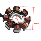 R12 50cc 8 Coil Stator 3-Wire for Kymco Agility Vitality Filly R10 Dink (2005–2023)