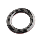 Carbon Fiber Start Stop Switch Ring Trim Cover for Ford Mustang (2009–2013)