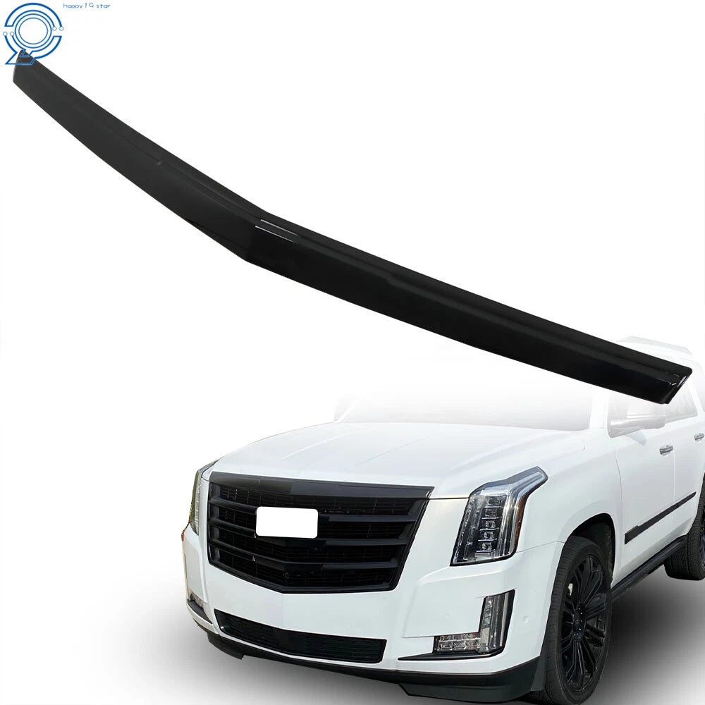 Gloss Black Hood Molding Trim for Cadillac Escalade ESV (2015–2020)