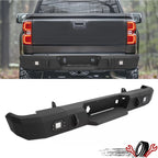 Complete Rear Bumper Assembly for Silverado Sierra 2500 HD 3500 HD (2011–2014)