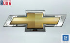 Metal Sign Gold Chevrolet Bowtie Logo Emblem Licensed for Chevrolet (1950–2026)