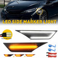 LED Marker Side Lights for Honda Civic (2016–2021) - Switchback Turn Signal Lamp
