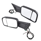 Set of 2 Power Heated Towing Mirrors for Ram 2500 3500