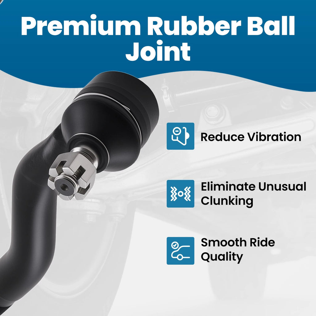 8pc Suspension Tie Rod Ball Joint for Jeep Wrangler JK (2007–2017)