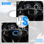 Inner Steering Wheel Center Frame Cover Trim for Honda Accord (2018–2022) Blue 723115126587