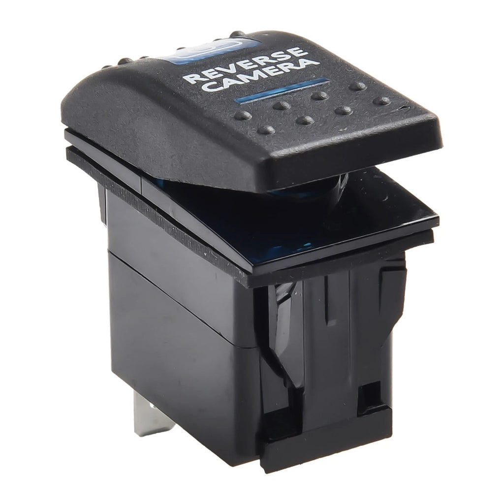 Blue LED Rocker Switch for Car Boat Truck (Compatible with )