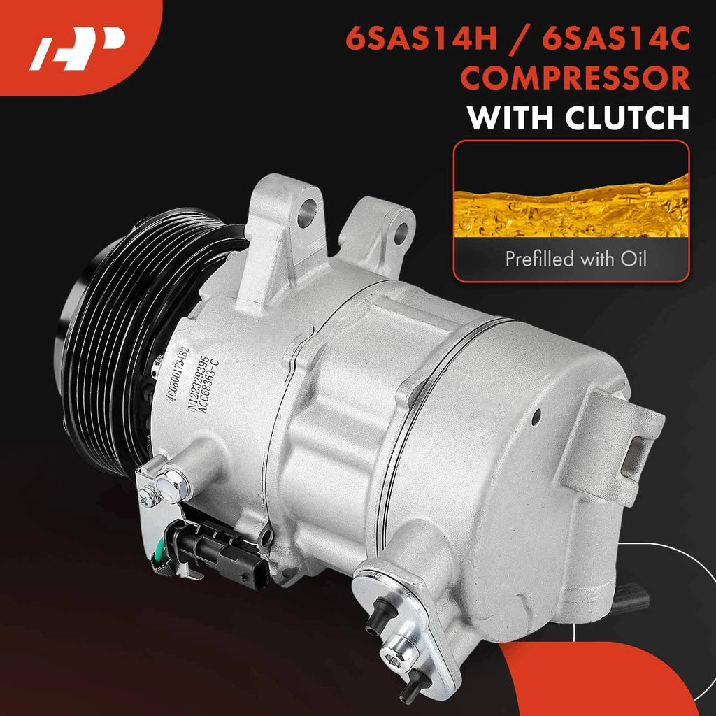 A/C Compressor with Clutch for Chevy Camaro (2016-2024)