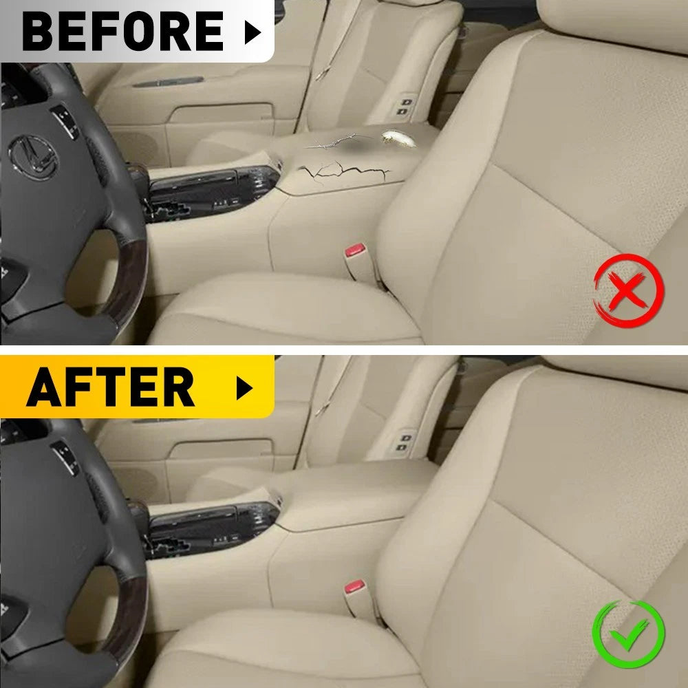 Leather Center Console Armrest Lid Cover for Lexus LS460 (2007–2016)