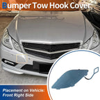 Front Car Bumper Tow Hook Cover for Mercedes-Benz E350 (2010-2014) Blue