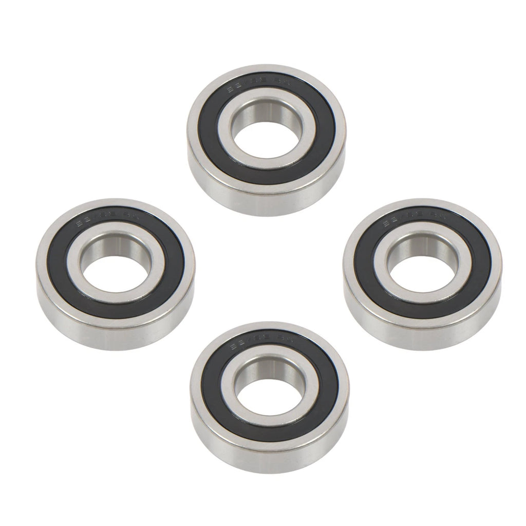 Set of 4 Deep Groove Ball Bearings for Various Applications (32×75×20mm)