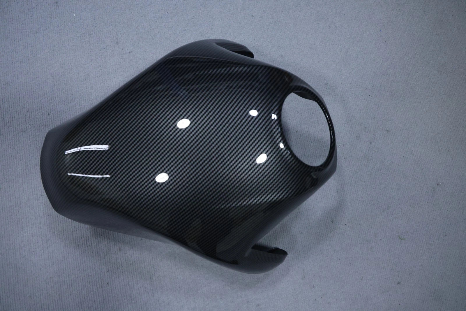 Carbon Fiber Fuel Gas Tank Cover for Kawasaki Ninja 650 (2012–2016)