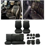 Complete Set of Front & Rear Seat Covers for Ford F-250 Super Cab (2017–2022)