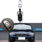 Silver Remote Key Fob Cover for BMW 1 2 3 4 5 6 7 Series X3 X4 M2 M3 M4 M5 M6