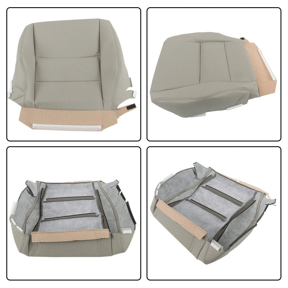 Perforated Leather Seat Cover for Acura RDX (2007–2012) - Gray