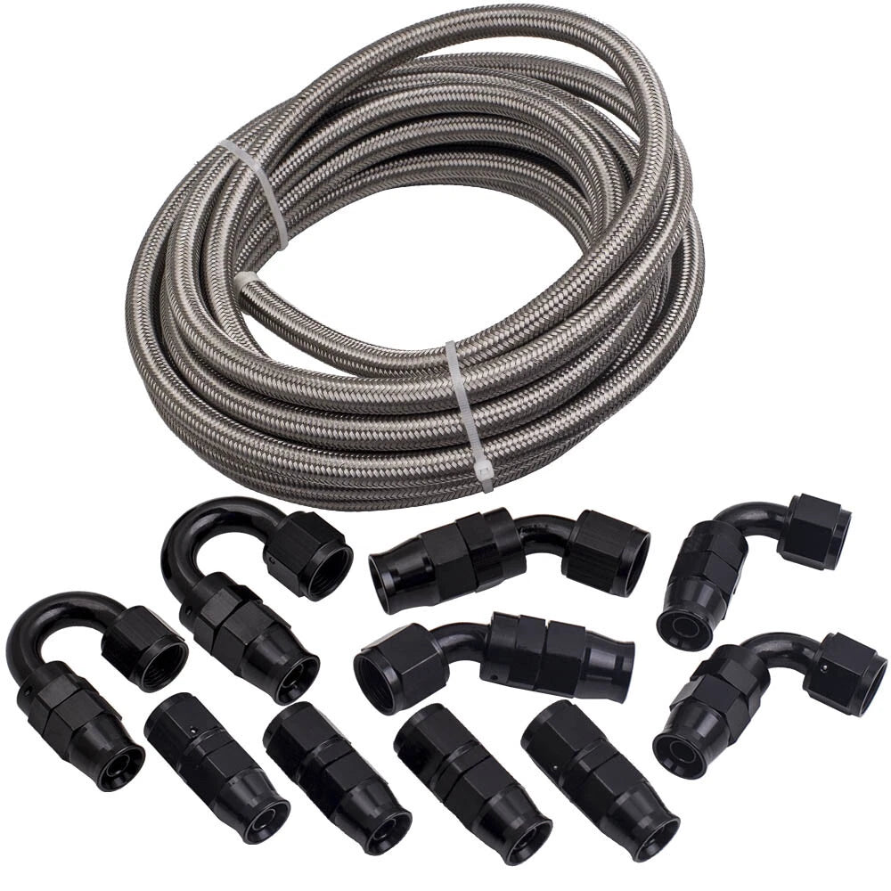 Fuel Line Kit for Universal Applications (20FT, E85, PTFE)
