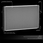 Aluminum Radiator for VW Beetle CC GTI 2.0L (2011–2017) DPI 13235