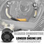 External Breather Pipe Kit for Harley Road Glide Limited FLTRK (2020–2023)