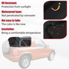Convertible Soft Top & Plastic Window for Kia Sportage (1996–2002)