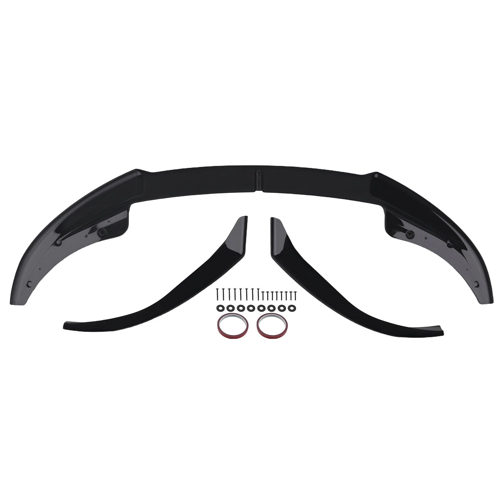Front Apron Extension for BMW 4 Series G22 G23 (2020–2024) Black AC Style