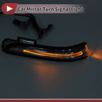 Mirror Turn Signal Light for Hyundai Creta IX25 (2015–2020) No. 87613C9000 Left Black Clear
