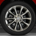 17x7.5 Factory Wheel (Hyper Medium Silver Full Face) for 2017-2018 Ford Fusion