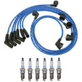 NGK Wire Set & Denso 6 Platinum TT Spark Plugs for Ford Mustang (1994–2004)