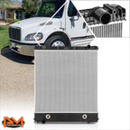 2-Row Aluminum Cooling Radiator for Freightliner M2 106/Business Class M2 (2008–2013)