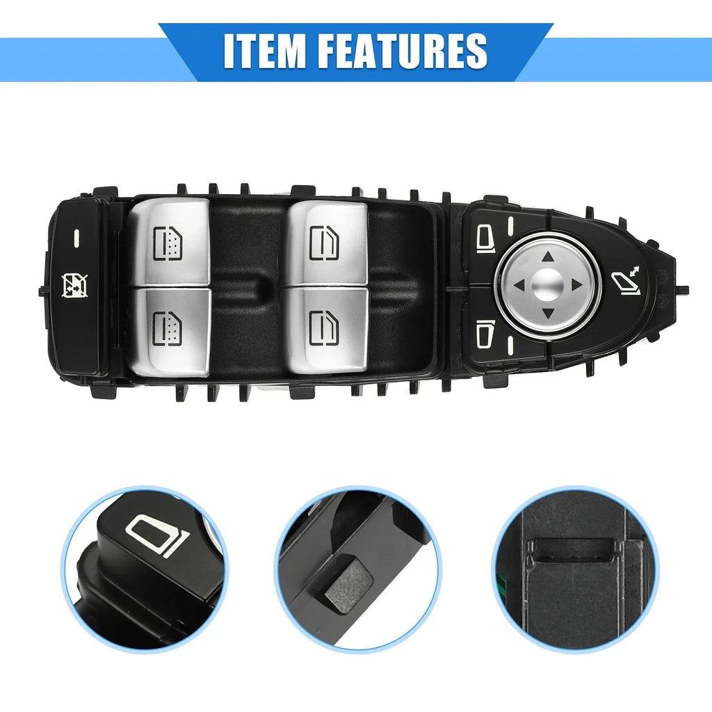 3 Pins Window Control Switch for MERCEDES S500 (2013-2017)