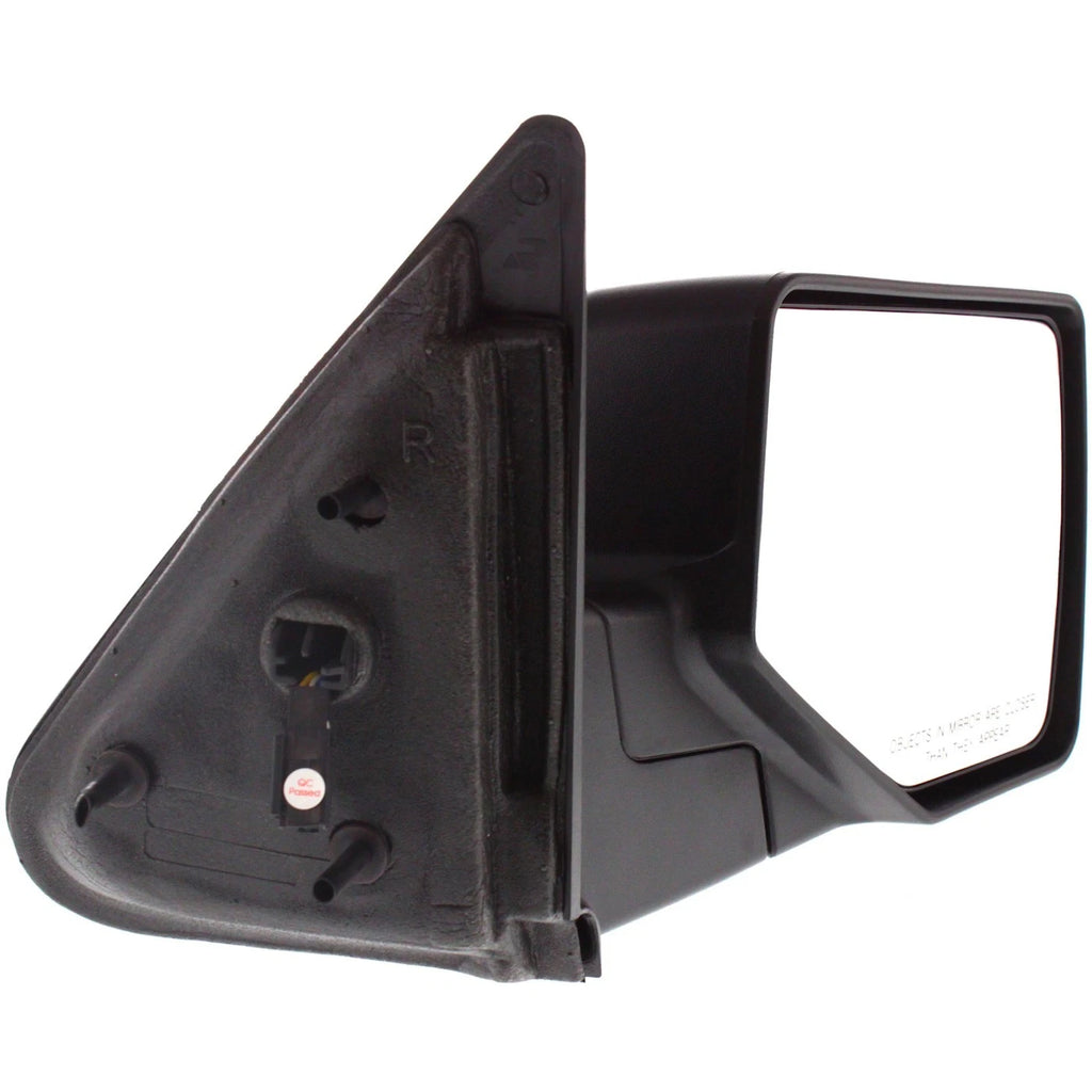 Set of 2 Power Mirrors for Ford Ranger (2006–2011) Textured Black Manual Folding