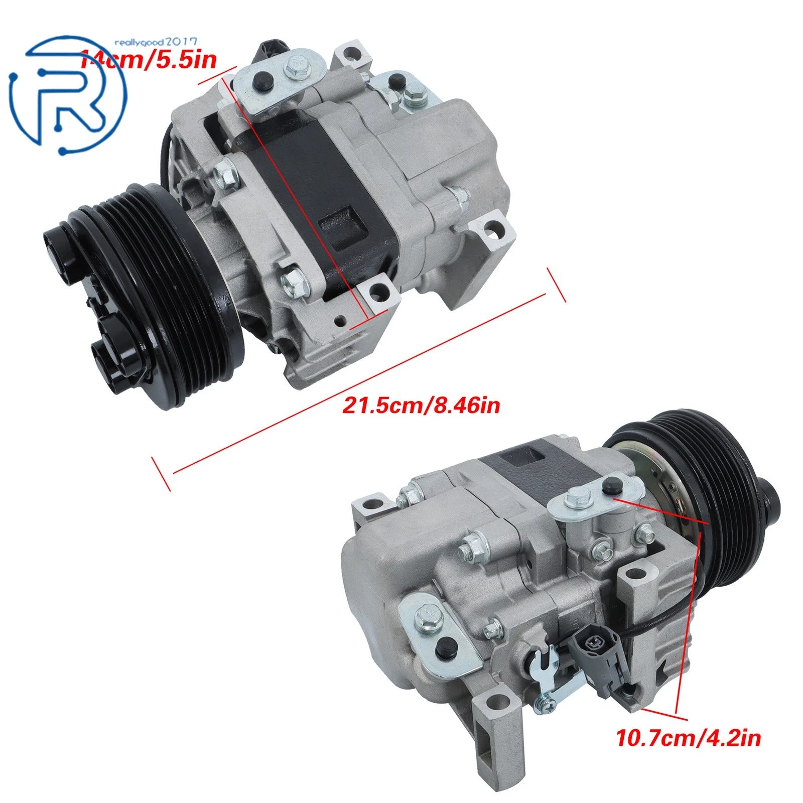 AC Compressor & Clutch for Mazda CX-7 (2007-2008)