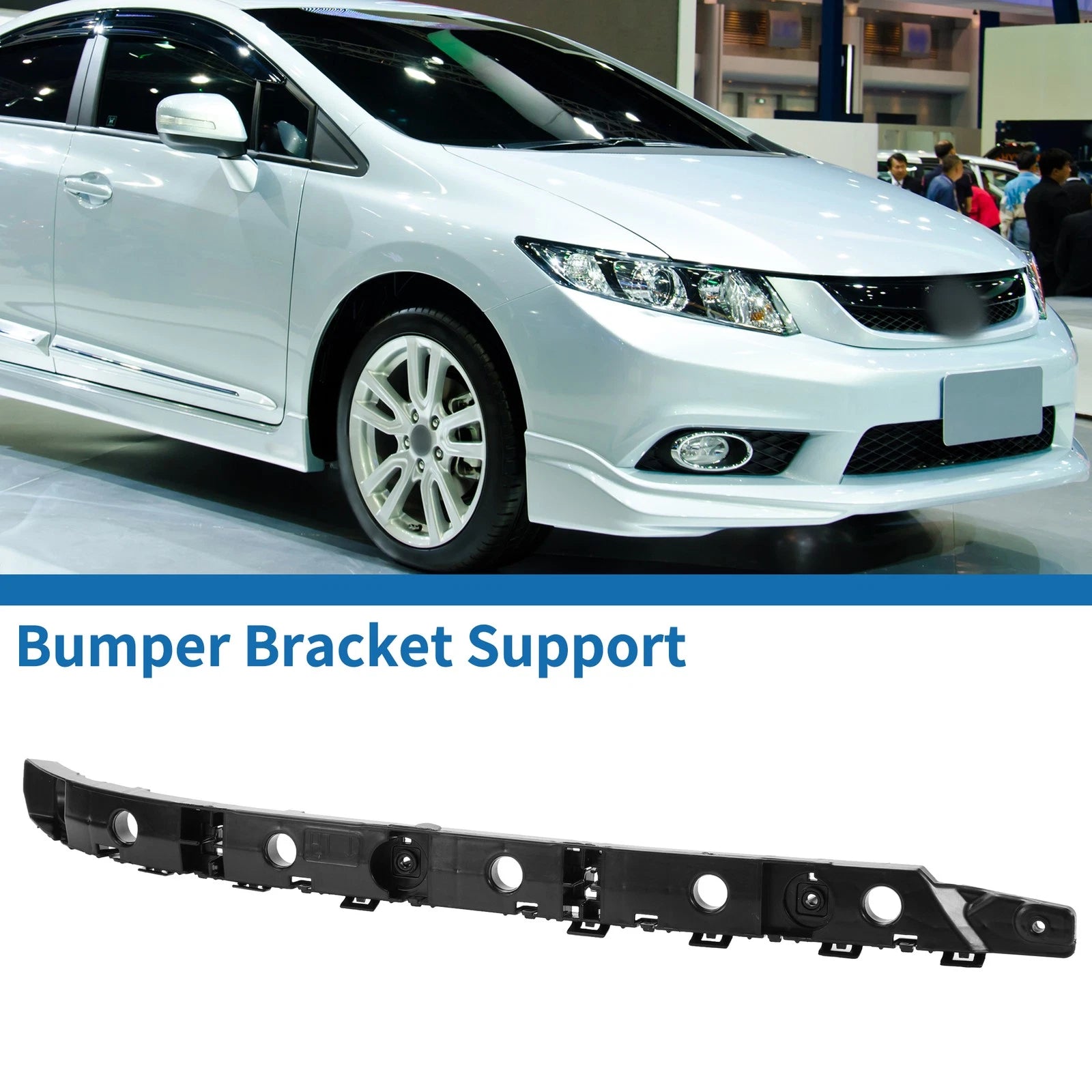 Left Rear Bumper Retainer Bracket No. 852214CE0A for Nissan Rogue (2014–2017)