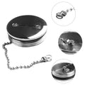 Deck Fill Cap 2 Inch 316 Stainless Steel Cabin Hardware for Boat