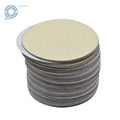 100 Pcs 6" Sanding Discs Hook Loop Pads 120 Grit