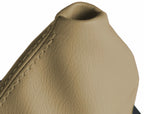 Leather Automatic Shift Boot Cover for BMW E60 (2004–2007) Beige