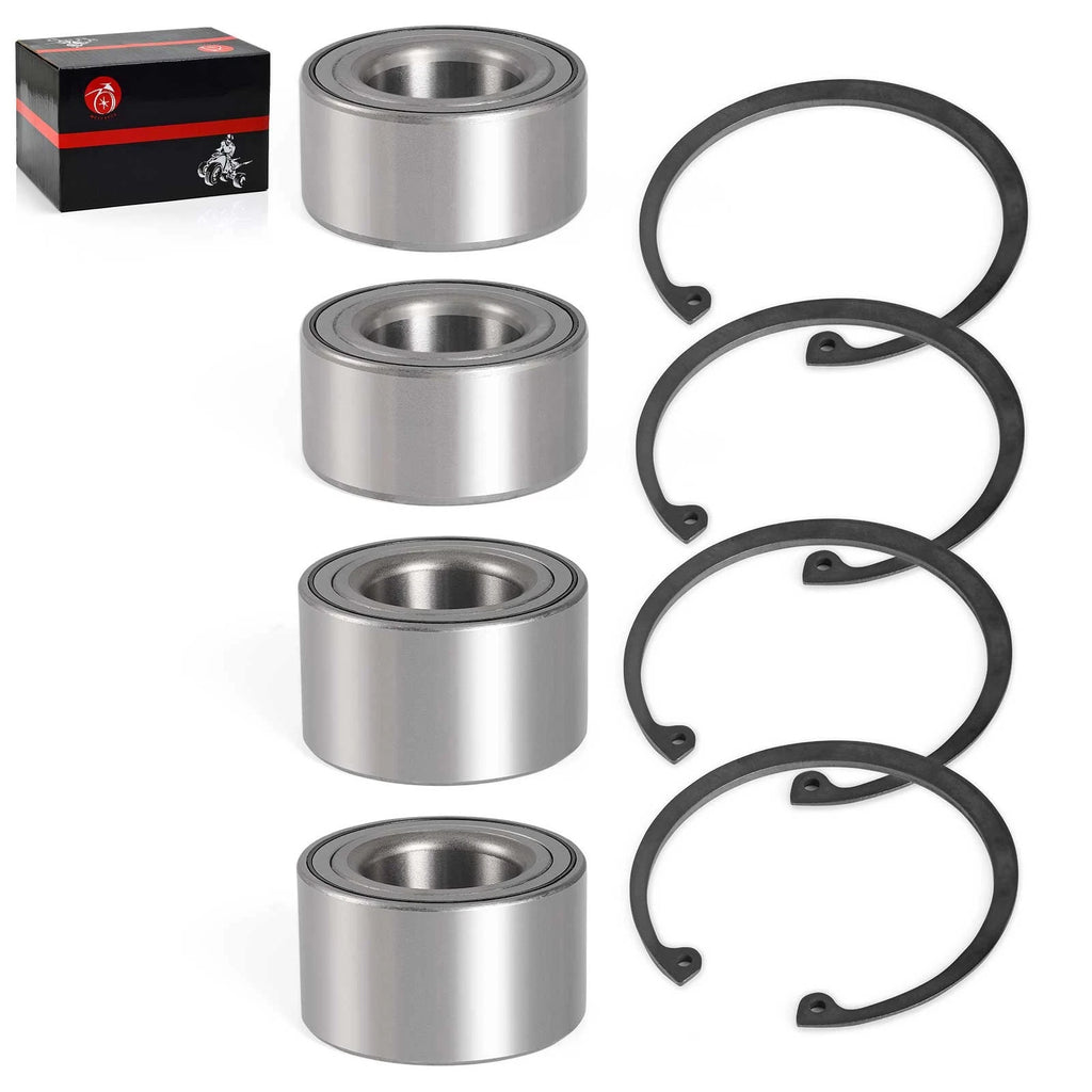 Front & Rear Wheel Bearings & Circlips for Kawasaki KRF1000 Teryx KRX 1000 (2020–2024)
