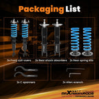 24 Level Coilover Suspension Kit for Infiniti G35 Nissan 350Z (2003–2008)