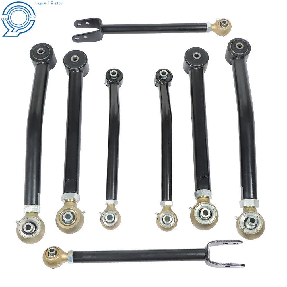 8X Adjustable Lift Control Arms for Jeep Wrangler JK (2007–2018)