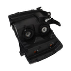 Set of 2 Black Headlights for Chevy Silverado 1500 2500/3500HD (2007–2014)