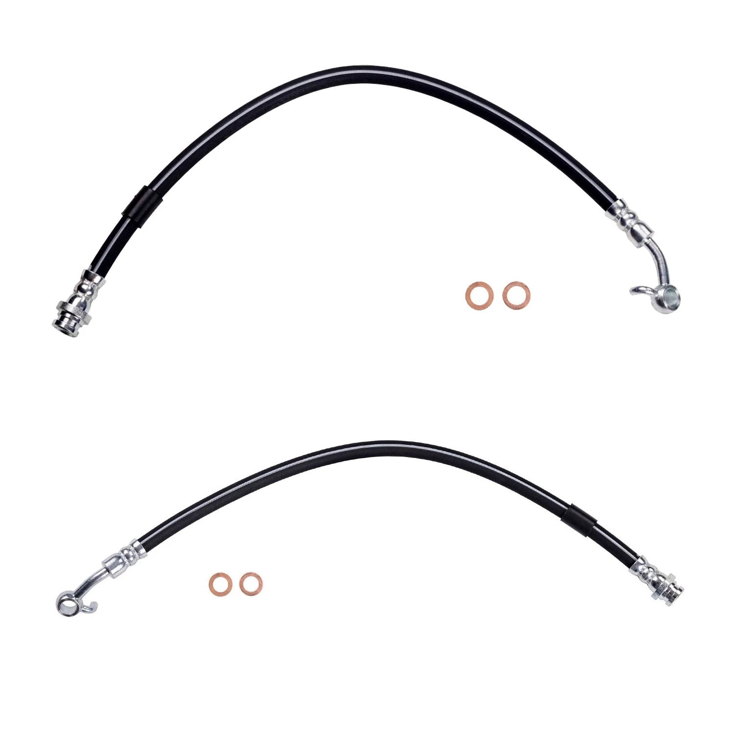 Sunsong Rear Brake Hydraulic Hose Kit for Ford Edge, Lincoln MKX (2007–2014)