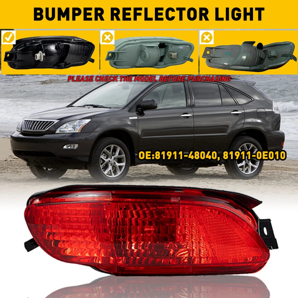 Rear Left Side Marker Bumper Light for Lexus RX330 RX350 (2004–2009)