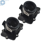 2X Carburetor Intake Manifold Boot for Ski-Doo 600 500 