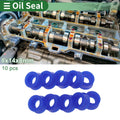 Set of 10 Oil Seal Rotary Shaft Seal 8x14x8mm for Various Applications