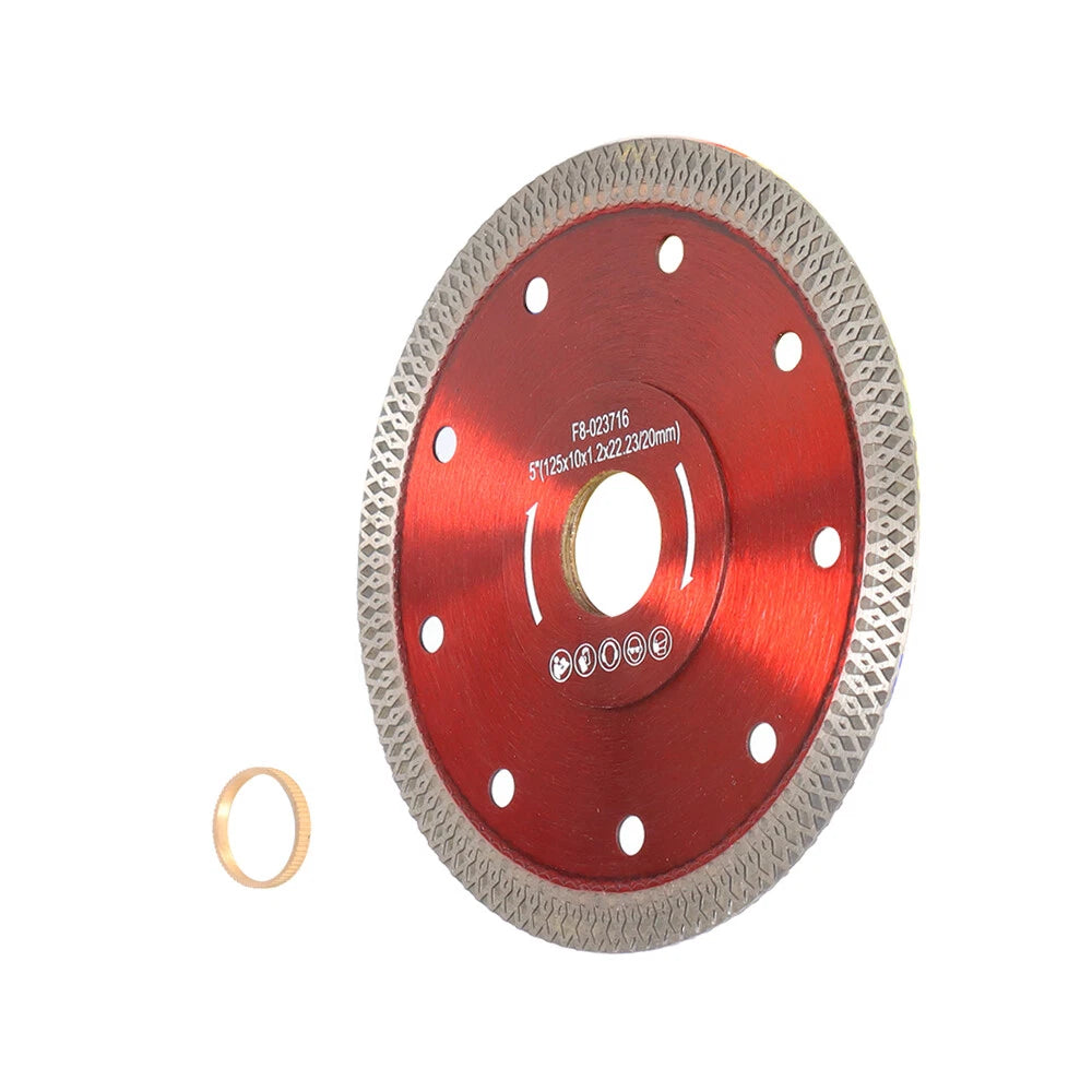 5" Diamond Saw Blade for Porcelain Tile Granite Marble Stone Ceramic