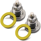 2 Lower Unit Gear Lube Drain Fill Hole Screw for Mercruiser Mercury (22-8M0058389)