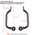 Black Passenger Grab Handle Bar for Kawasaki Z 900 950 RS (2017–2022)