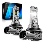H11 LED Headlight Bulbs Kit for NOVSIGHT (20000LM, 6500K White)